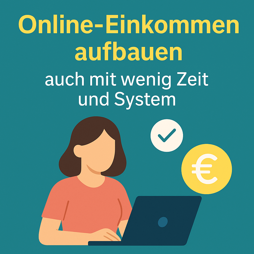 Illustration zu „Online-Einkommen systematisch aufbauen mit wenig Zeit